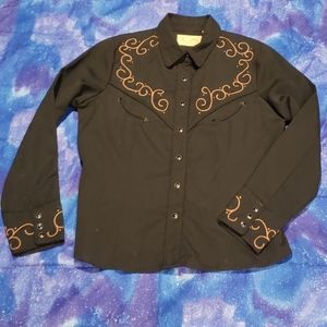 Vintage Style Scully Western Shirt
